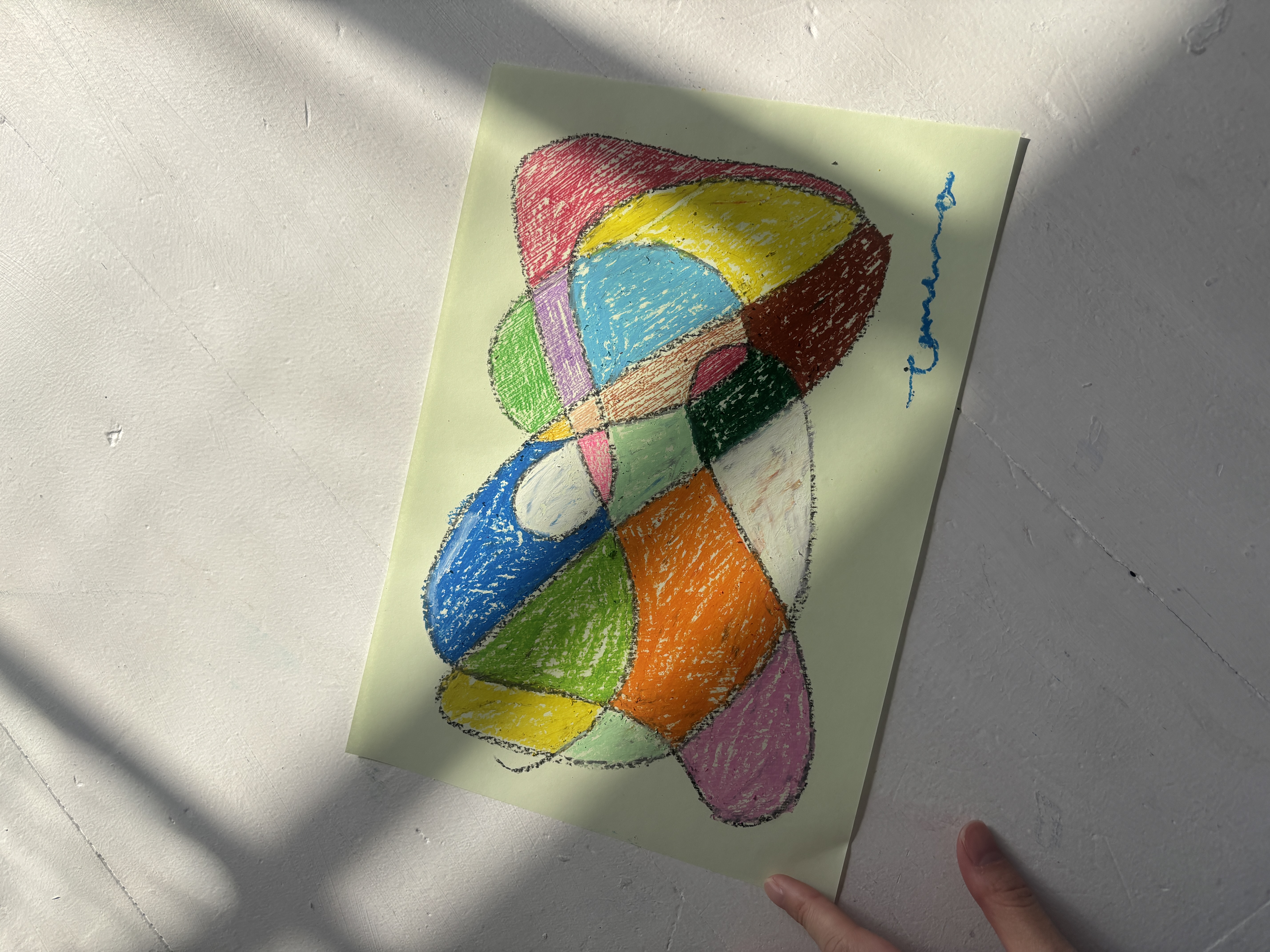 カラフルな作品
